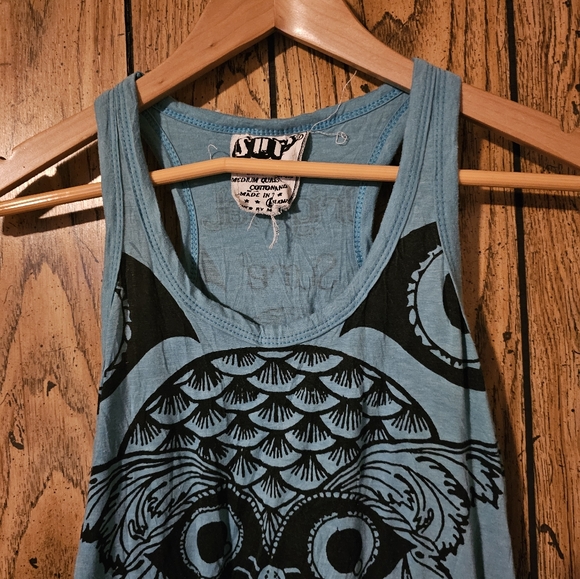 ORIGINAL SURE Third Eye Owl Tank Dress - Small - Picture 2 of 4